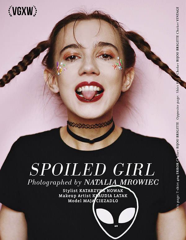 Spoiled Girl by Natalia Mrowiec - A fun style editorial for VGXW Magazine | virtuogenix.online