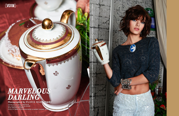 "Marvelous Darling" - a fashion story by Flavia Raddavero for VGXW Magazine