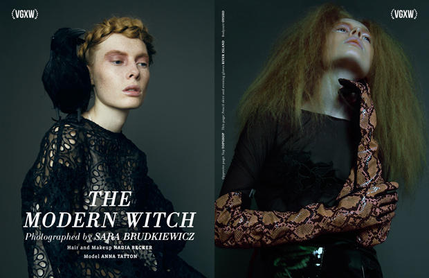 "The Modern Witch" - a fashion story by Sara Brudkiewicz for VGXW Magazine