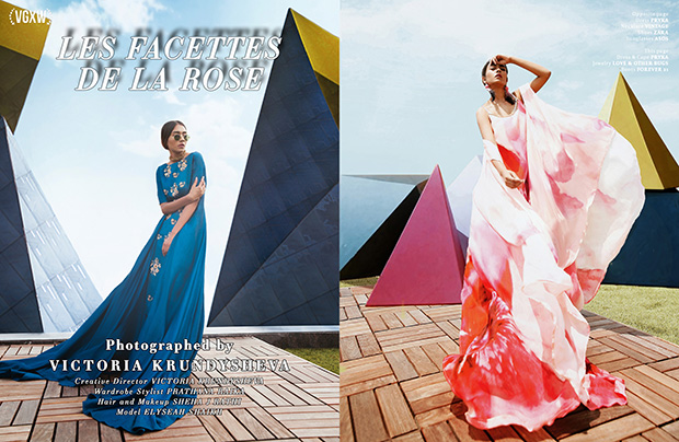 A blend of fashion and fine art photography by Victoria Krundysheva for VGXW Magazine