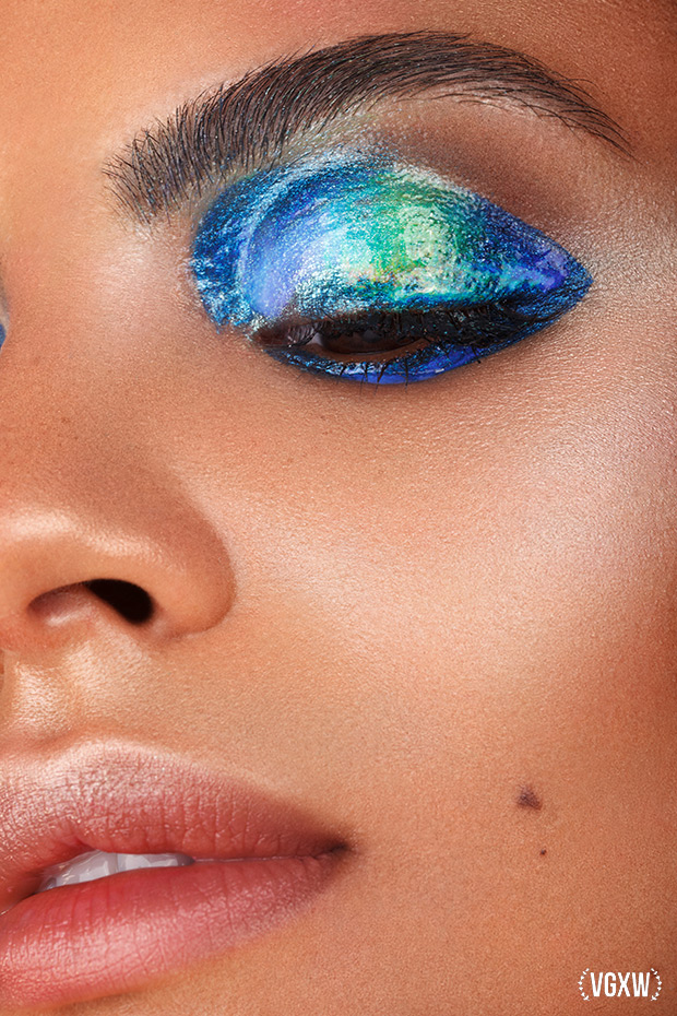 VGXW Magazine Beauty Editorial: Directed by Colors by Natascha Lindemann | via virtuogenix.online
