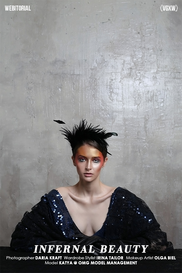 VGXW Magazine Web Editorial: Infernal Beauty by Daria Kraft