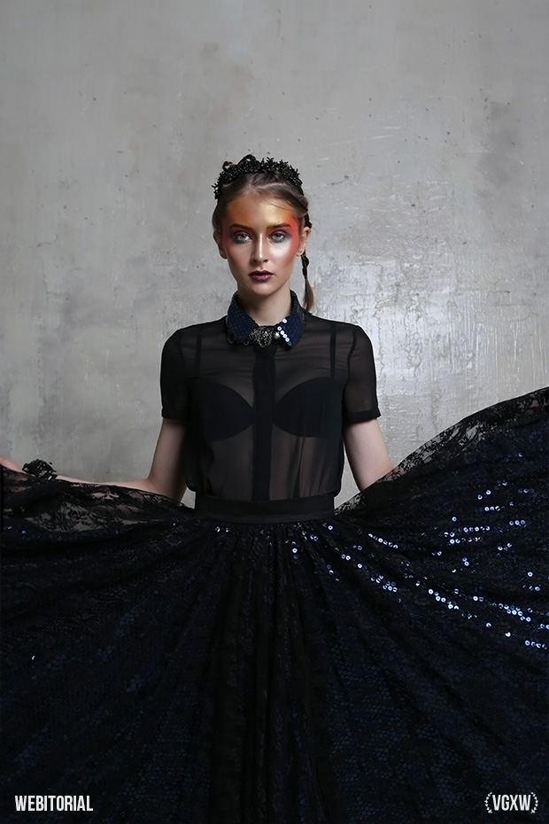 VGXW Magazine Web Editorial: Infernal Beauty by Daria Kraft