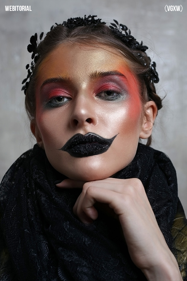 VGXW Magazine Web Editorial: Infernal Beauty by Daria Kraft