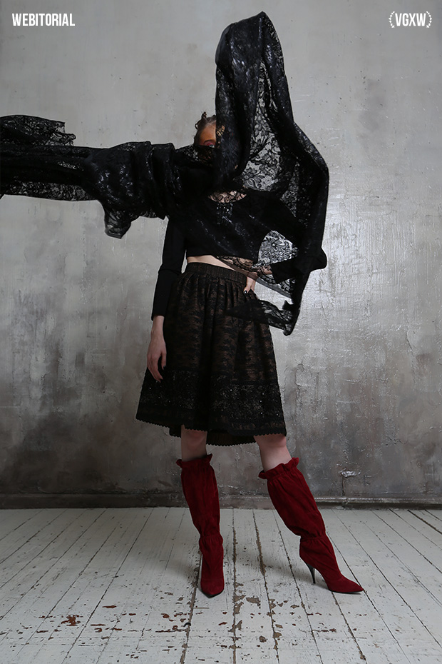 VGXW Magazine Web Editorial: Infernal Beauty by Daria Kraft