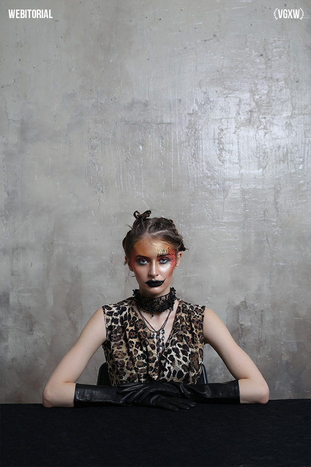 VGXW Magazine Web Editorial: Infernal Beauty by Daria Kraft