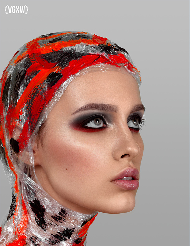 VGXW Magazine Beauty Ediorial: Toxic Effects by Sophie Schefer