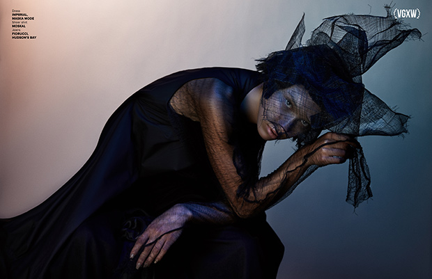 VGXW Magazine Fashion Editorial: Sticks and Lumps by Natasha Gerschon - inspired by Comme de Garçon by Rei Kawakubo