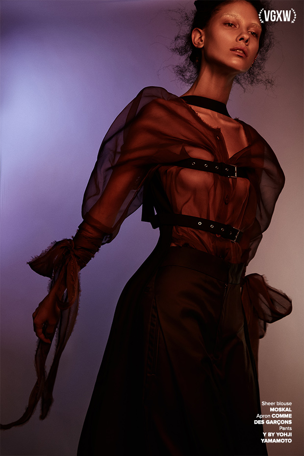 VGXW Magazine Fashion Editorial: Sticks and Lumps by Natasha Gerschon - inspired by Comme de Garçon by Rei Kawakubo