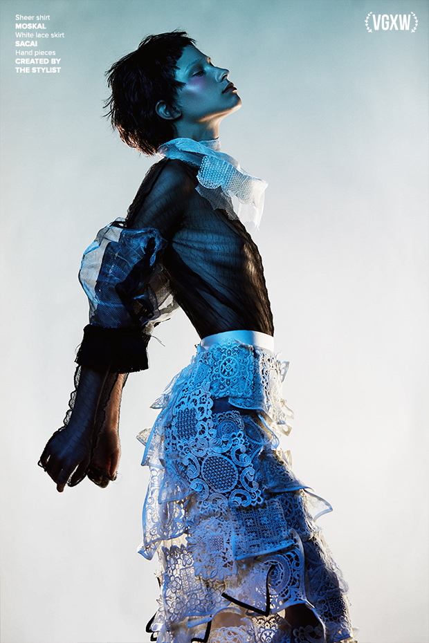 VGXW Magazine Fashion Editorial: Sticks and Lumps by Natasha Gerschon - inspired by Comme de Garçon by Rei Kawakubo