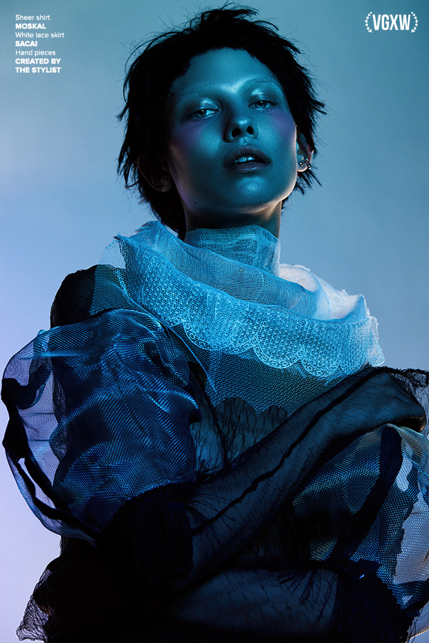 VGXW Magazine Fashion Editorial: Sticks and Lumps by Natasha Gerschon - inspired by Comme de Garçon by Rei Kawakubo