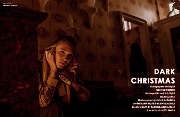 VGXW Magazine Editorial: Dark Christmas by Federico Romero