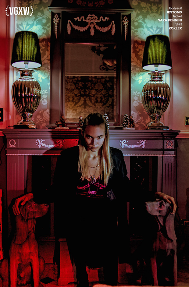 VGXW Magazine Editorial: Dark Christmas by Federico Romero