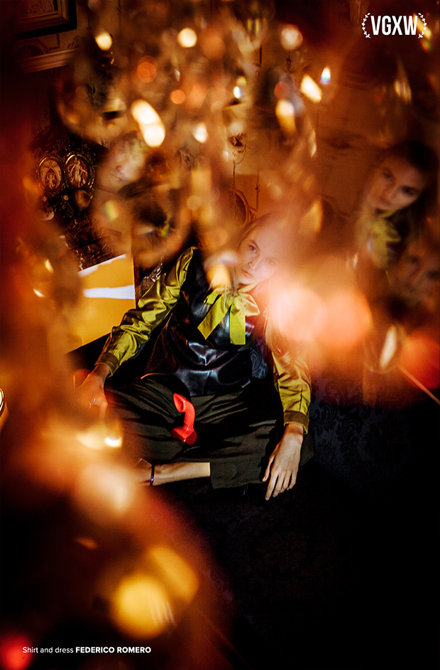 VGXW Magazine Editorial: Dark Christmas by Federico Romero