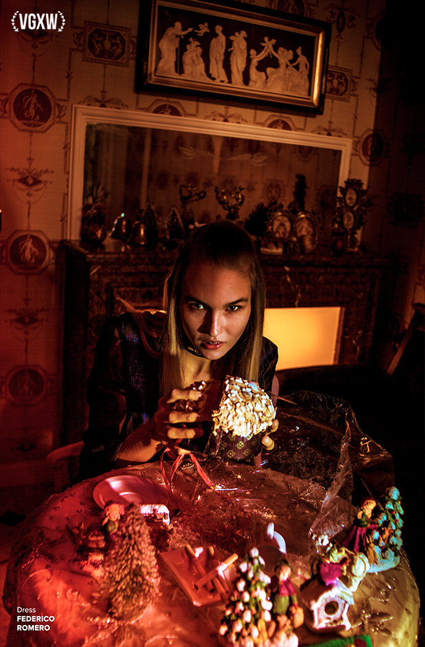 VGXW Magazine Editorial: Dark Christmas by Federico Romero