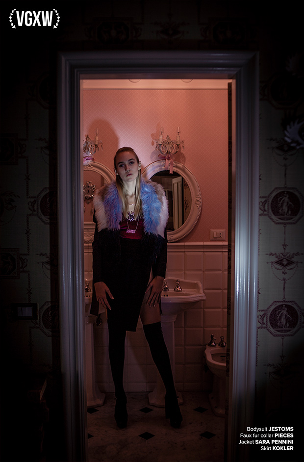 VGXW Magazine Editorial: Dark Christmas by Federico Romero