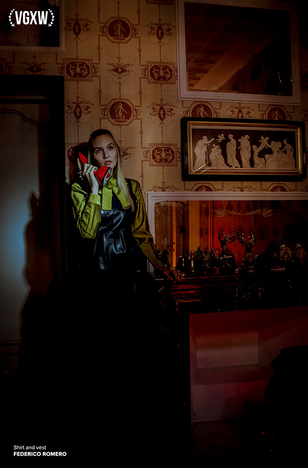 VGXW Magazine Editorial: Dark Christmas by Federico Romero