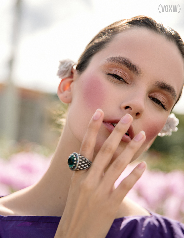 VGXW Magazine Style Editorial: Sweet Spikelet | Anastasia Denisenko