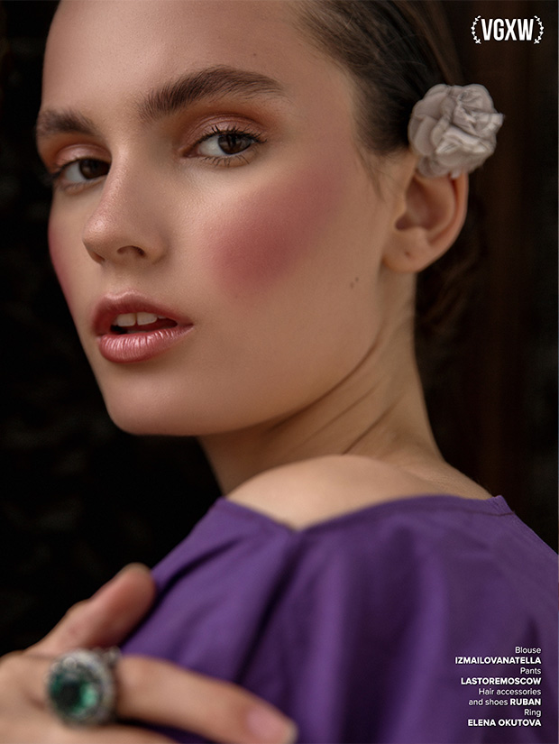 VGXW Magazine Style Editorial: Sweet Spikelet | Anastasia Denisenko