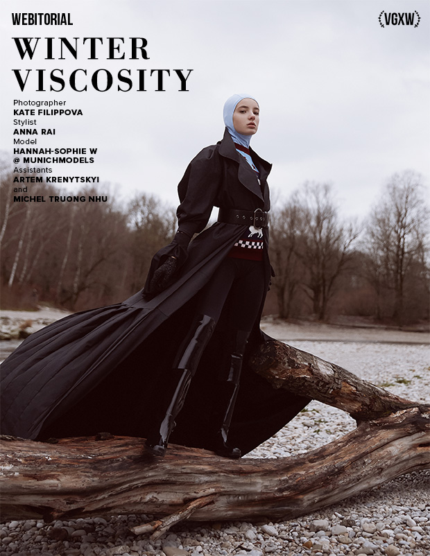 VGXW Magazine Style Webitorial: Winter Viscosity by Kate Filippova | via Virtuogenix.Online