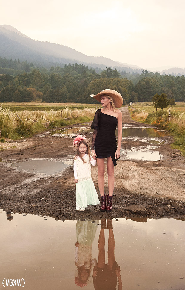 VGXW Magazine Mother & Daughter Style Editorial: Half of My Heart by Ramon Arana and Diego Ibanez