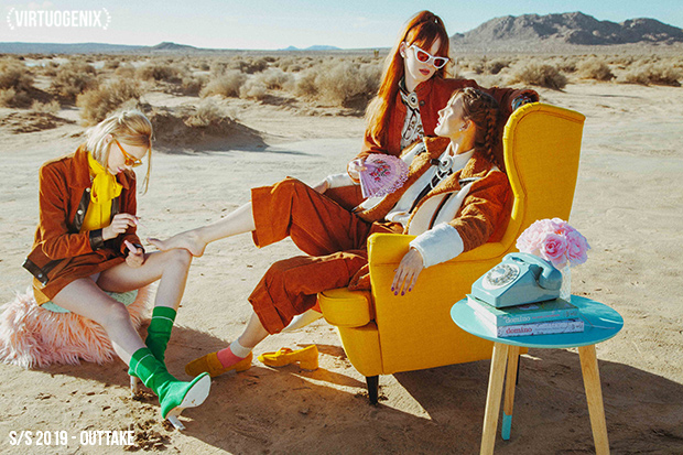 Virtuogenix S/S 2019: Meet Me on the Pink Side of the Lake by Brigitte Diez (Outtakes) | via Virtuogenix.Online