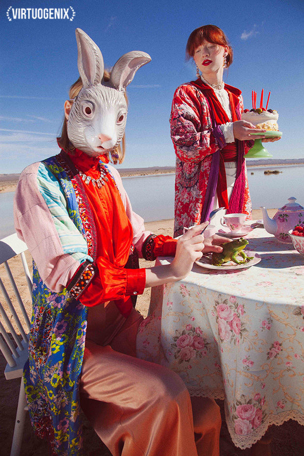 Virtuogenix S/S 2019: Meet me on the pink side of the lake by Brigitte Diez | via Virtuogenix.Online