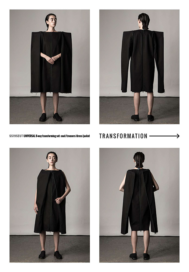 DZHUS S/S 2019 - Avant Garde Ethical Clothing