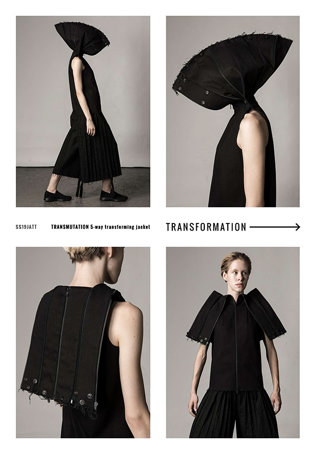 DZHUS S/S 2019 - Avant Garde Ethical Clothing