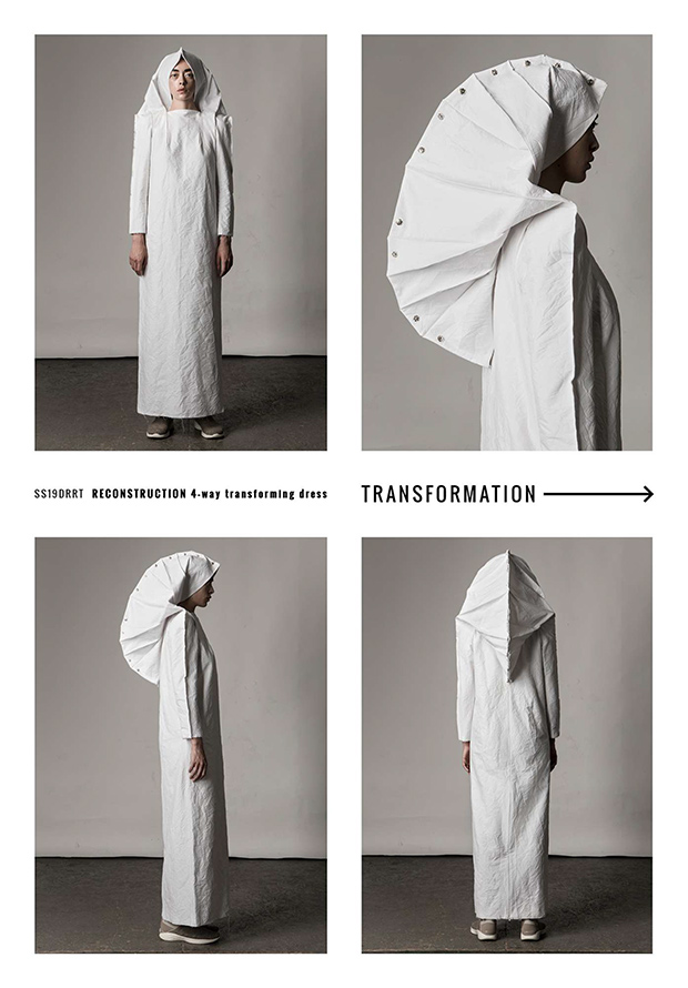 DZHUS S/S 2019 - Avant Garde Ethical Clothing