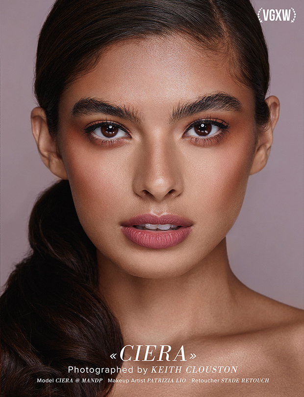 VGXW Magazine Beauty Editorial: Ciera by Keith Clouston