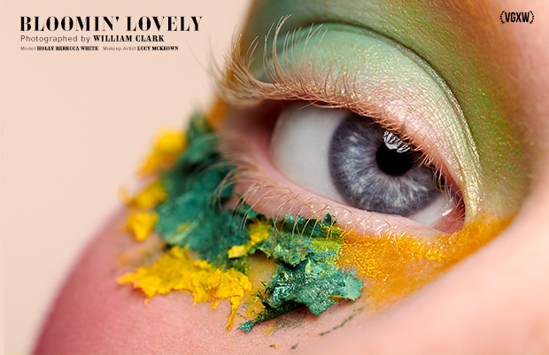 VGXW Magazine Beauty Editorial: Bloomin' Lovely by William Clark