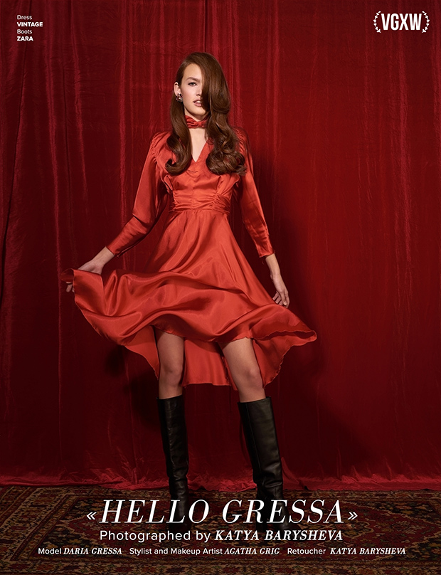 VGXW Magazine Style Editorial: Hello Gressa by Katya Barysheva