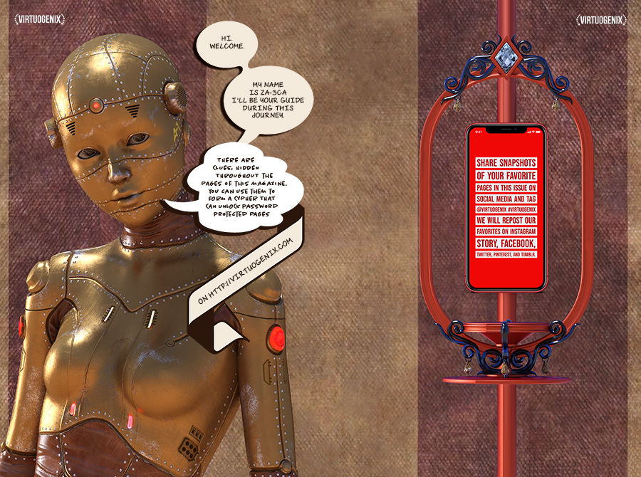 Virtuogenix S/S 2019 Hidden Object Game, Puzzle, and Digital Art Cut Scenes