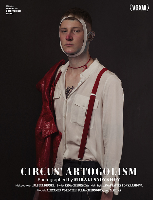 VGXW Magazine Beauty Editorial: Circus' ARTogolism