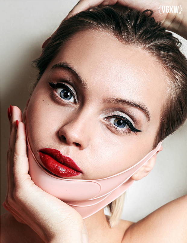 VGXW Magazine Beauty Editorial: Glowing Skin by Dasha Zhuravleva
