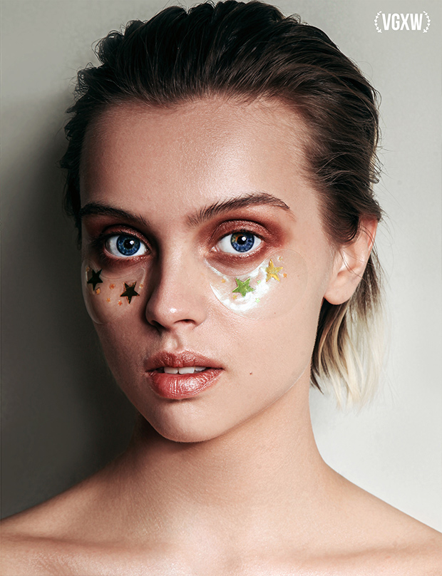 VGXW Magazine Beauty Editorial: Glowing Skin by Dasha Zhuravleva