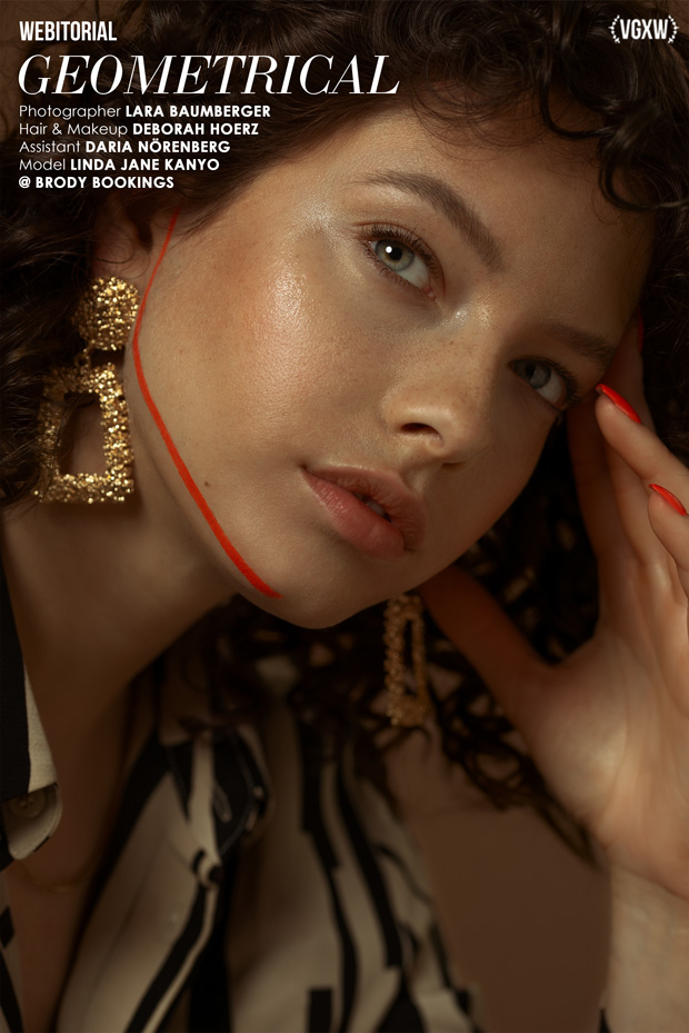 VGXW Magazine Beauty Webitorial: Geometrical - Linda Jane Kanyo by Lara Baumberger