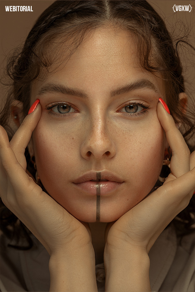 VGXW Magazine Beauty Webitorial: Geometrical - Linda Jane Kanyo by Lara Baumberger