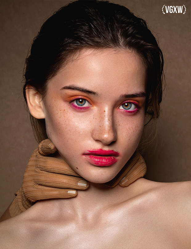 VGXW Magazine Beauty Editorial: Magenta by Victoria Wonka