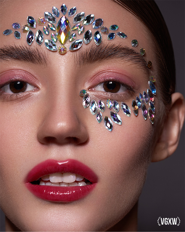 VGXW Magazine Beauty Editorial: Kitina by Julie Belanska