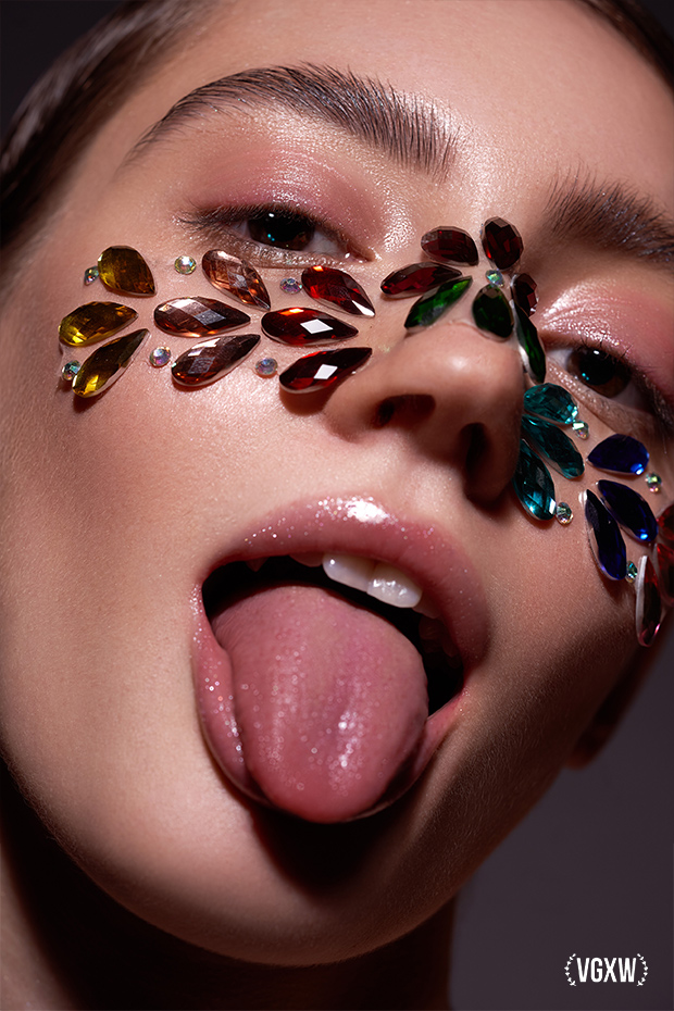 VGXW Magazine Beauty Editorial: Kitina by Julie Belanska