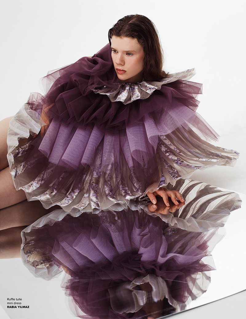 VGXW Magazine July 2021: Fashion Editorial - Mabe - Graduate Collection by Rabia Yilmaz | Photographed by Yulia Reznikov