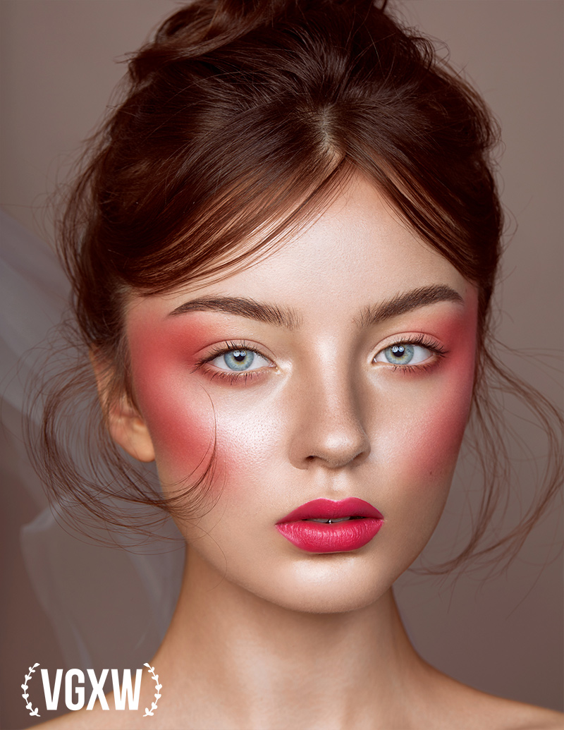 VGXW Magazine Beauty Editorial: Blush Me by Marina Schneider-Moog | via Virtuogenix.Online