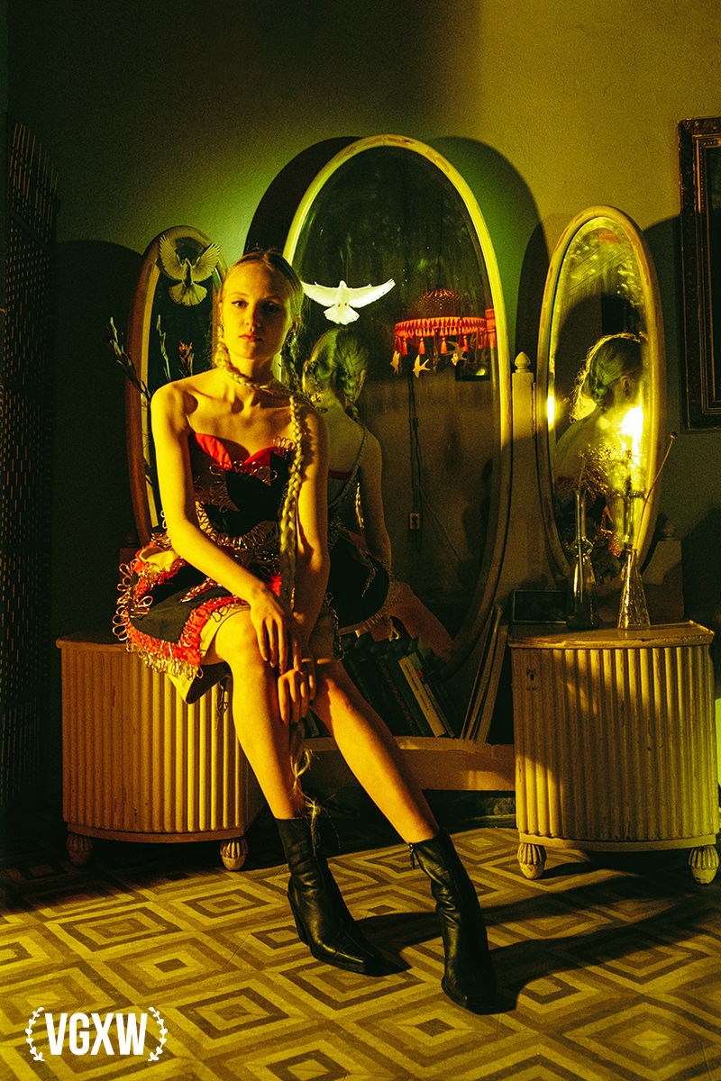 VGXW Magazine Fashion Editorial: She is Spring | via Virtuogenix.Online