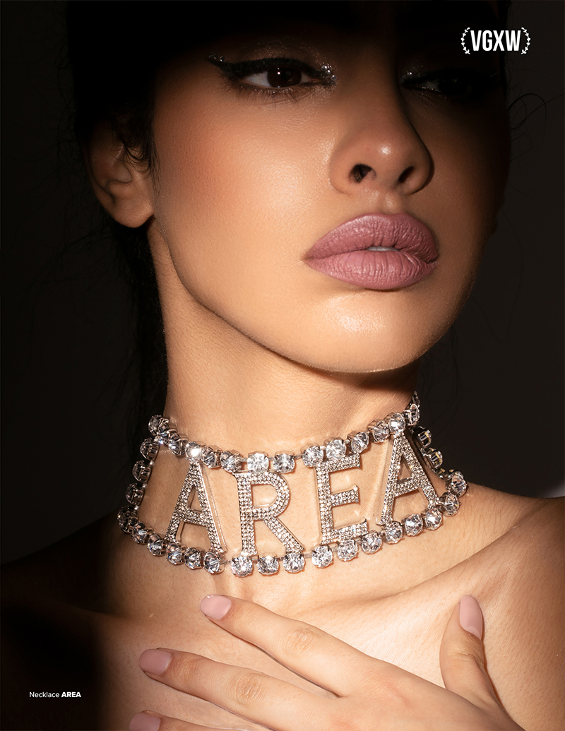 VGXW Magazine Beauty and Jewelry Editorial: Dark Elegance by Marina Schneider-Moog