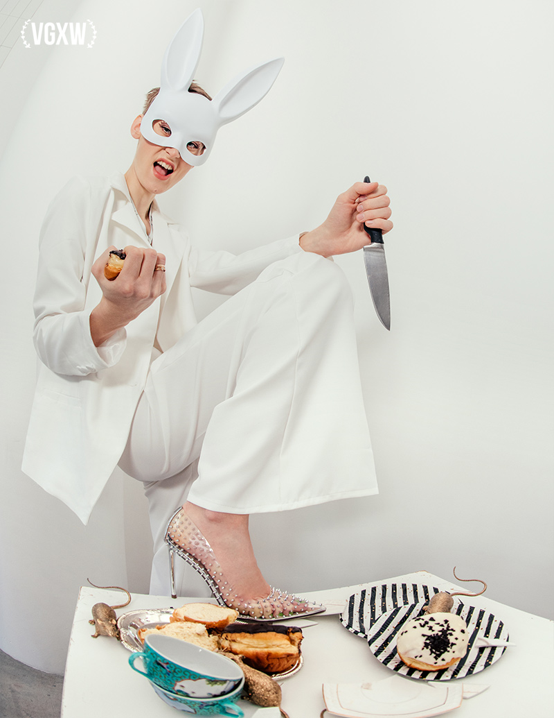 VGXW Magazine: Follow the White Rabbit - An Alice in Wonderland-Inspired Editorial