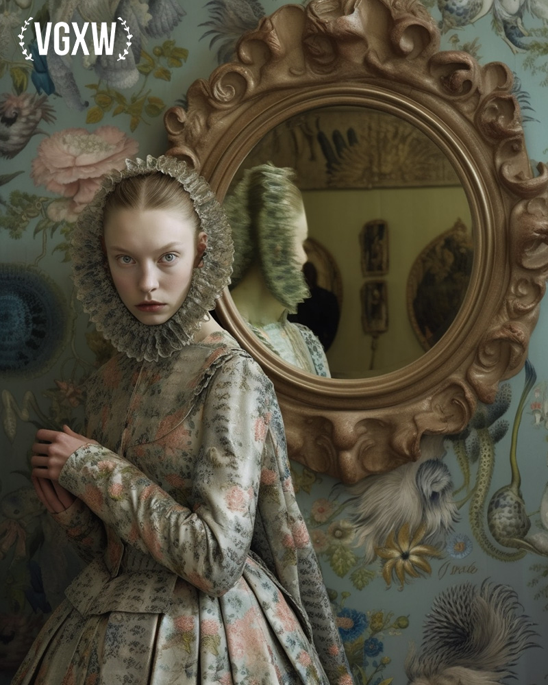 VGXW Magazine: The Disquiet - AI Generated Art Series by Joyce @ Miu Vermillion Studio | via Virtuogenix.Online