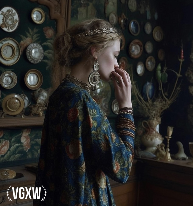 VGXW Magazine: The Disquiet - AI Generated Art Series by Joyce @ Miu Vermillion Studio | via Virtuogenix.Online