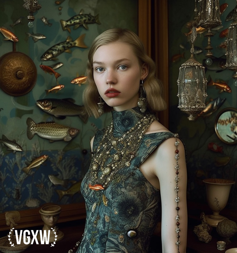 VGXW Magazine: The Disquiet - AI Generated Art Series by Joyce @ Miu Vermillion Studio | via Virtuogenix.Online